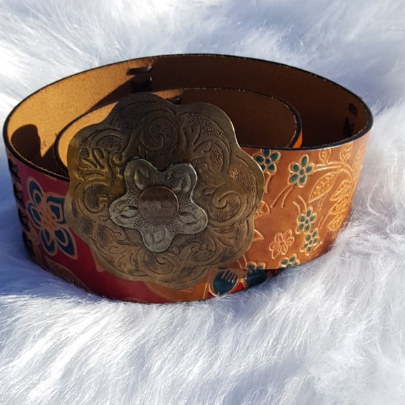 Chicos Accessories - Leather Statement Belt